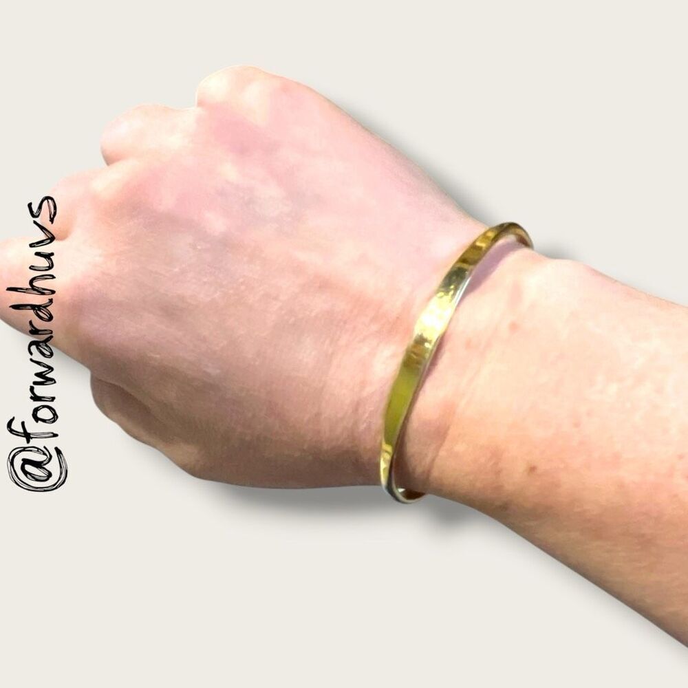 Napier Gold Tone Cuff Bracelet